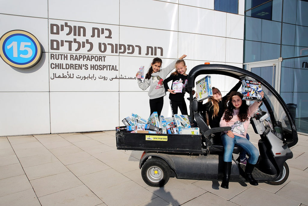 Mystery Donor Sends Truckload of Hanukkah  Presents to Sick Kids