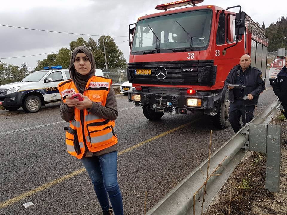 Muslim Volunteer for United Hatzalah